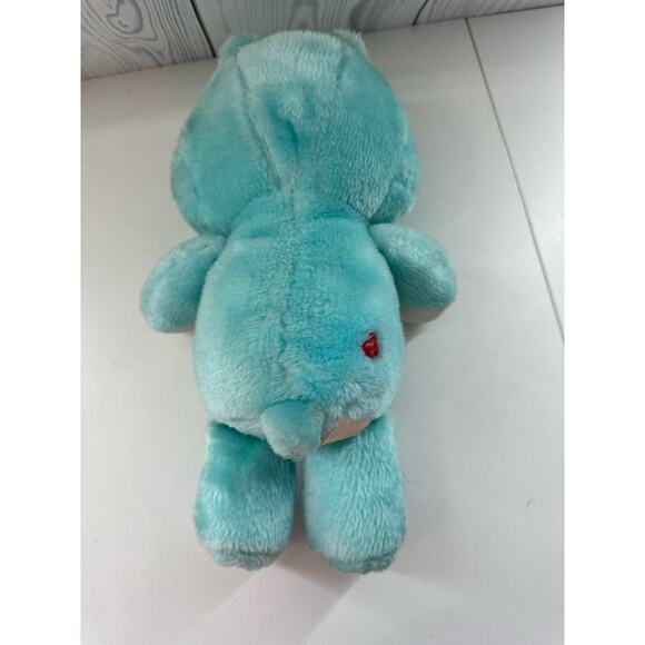 Vintage Care Bear Wish Bear 1983 Plush 13" Kenner Rainbow Shooting Star Blue - Picture 6 of 9